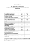 Ergänzende Bedingungen AVBFernwärmeV