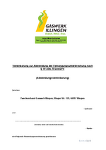 Abwendungsvereinbarung Stand Februar 2026