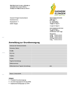 Anmeldung zur Grundversorgung