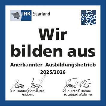 IHK Siegel, Ausbildungsbetrieb 2025-2026